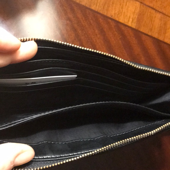 Coach black Ashley leather wristlet wallet - Picture 6 of 8